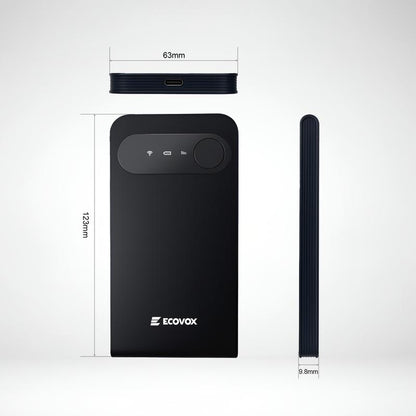 4G LTE Mobile WiFi Hotspot, No SIM or Contract, Connect up to 9 Devices, Portable Travel Internet