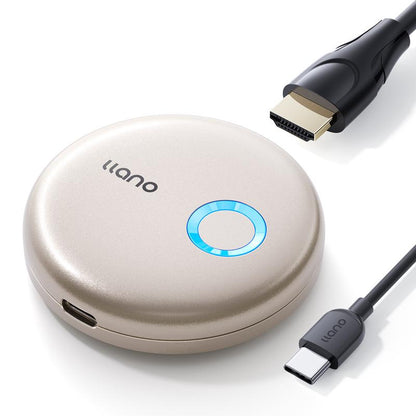 Wireless HDMI Transmitter & Receiver, Plug & Play HDMI Extender for Laptop, Phone to TV & Projector